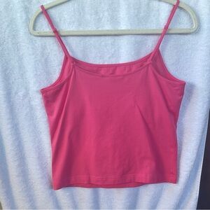 Real Comfort Sport Tank W / Built In Wick Camisole Pink; NWT; M